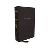 KJV, Personal Size Reference Bible, Sovereign Collection, Genuine Leather, Black, Red Letter, Thumb Indexed, Comfort Print