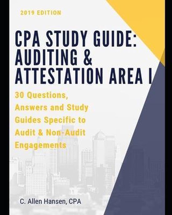 CPA Study Guide 9781098940256 C Allen Hansen Cpa Boeken
