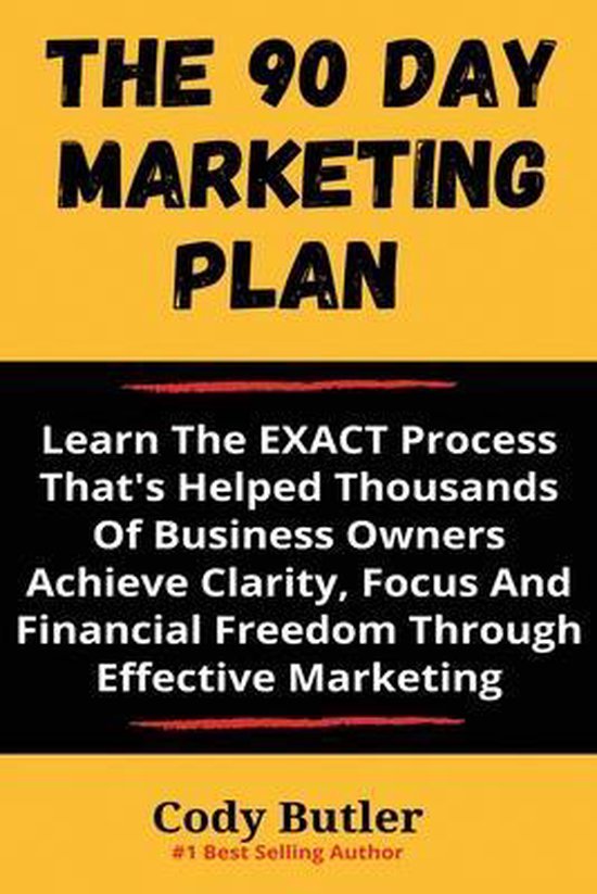 The 90 Day Marketing Plan - cover