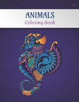 Animals Coloring Book Volume 1