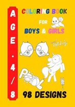 Coloring Book for Boys and Girls