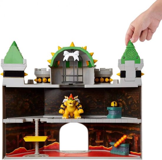 Super Mario Action Figure - Deluxe Bowser's Castle Playset | bol.com