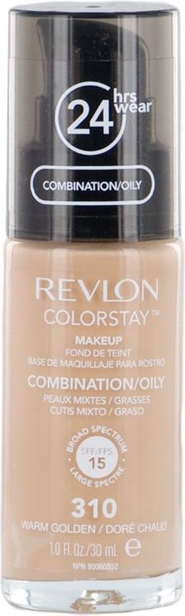 Goedkoopste Revlon Colorstay Foundation With Pump - 310 Warm Golden (Oily Skin