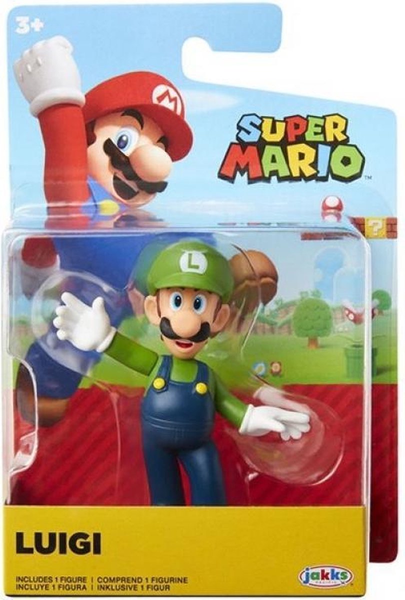 Super Mario Mini Action Figure - Luigi
