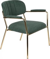 Feliz Lifestyle Jolien Fauteuil - Donkergroen - Set van 2