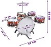 Afbeelding van het spelletje Drumstel, Drumset, Drummen voor kinderen