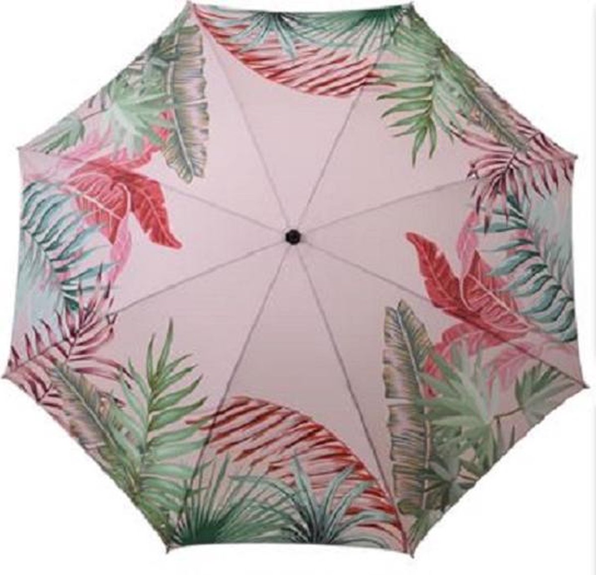 4gardenz Tropical strandparasol met knikarm 200 cm - Roze