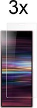 Sony Xperia 10 II Screenprotector - Beschermglas Sony Xperia 10 II Screen Protector Glas - 3 stuks