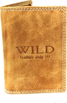 credit kaart houder Wild leather Only III (RS-CHWL-13) - bruin -
