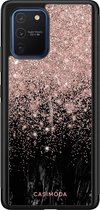 Samsung S10 Lite hoesje - Marmer twist | Samsung Galaxy S10 Lite case | Hardcase backcover zwart
