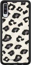 Samsung A70 hoesje - Sweet leo | Samsung Galaxy A70 case | Hardcase backcover zwart