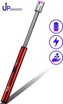 Superlit Plasma Aansteker - Lange Aansteker voor
  Kaarsen of BBQ – Elektrische Lighter The Flex (Rood)