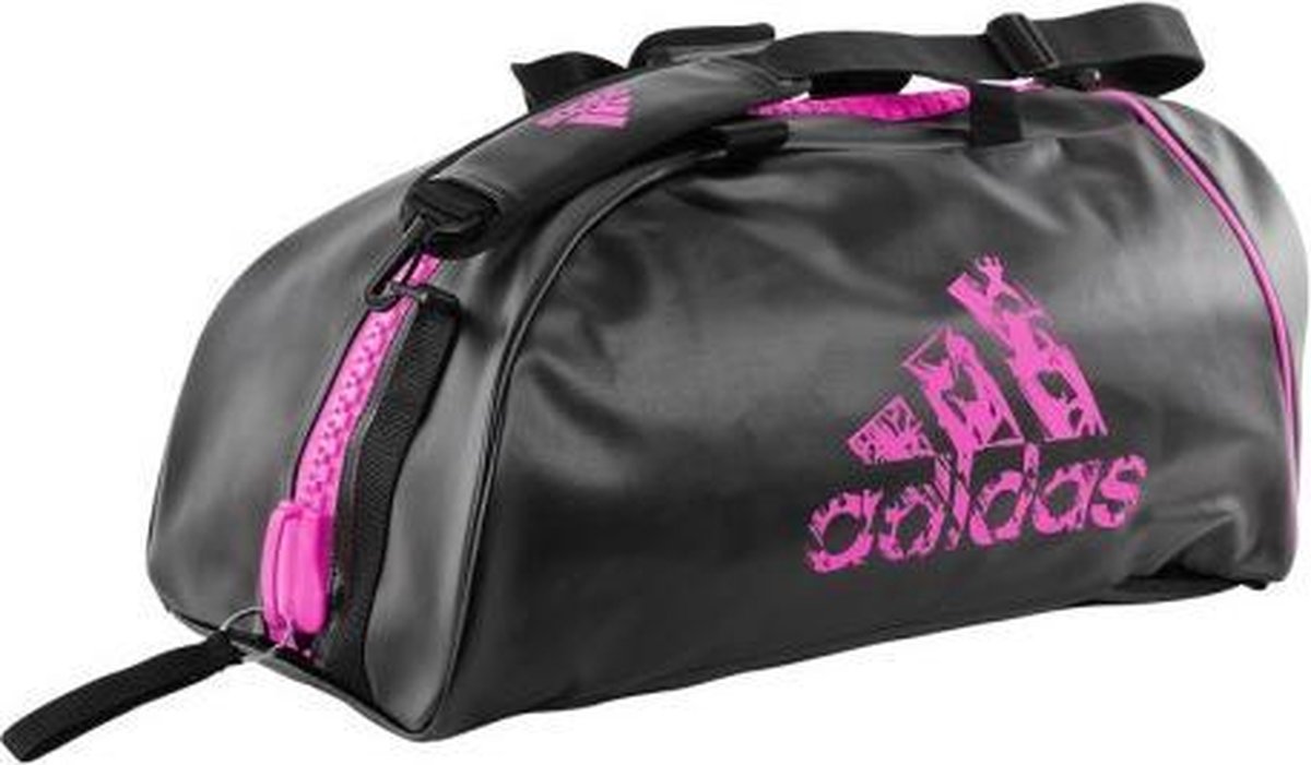 Evolueren Wijzigingen van menigte Adidas sporttas en rugzak met mega-rits | zwart-roze - Product Kleur: Zwart  / Roze /... | bol.com
