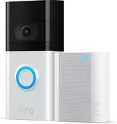 Bol.com Ring Video Deurbel 3 - Inclusief Chime (deurbelgong) aanbieding