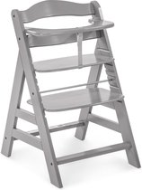 Hauck Alpha+ Grey Kinderstoel - Grijs FSC® gecertificeerd beukenhout
