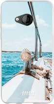 HTC U Play Hoesje Transparant TPU Case - Sailing #ffffff