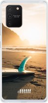 Samsung Galaxy S10 Lite Hoesje Transparant TPU Case - Sunset Surf #ffffff