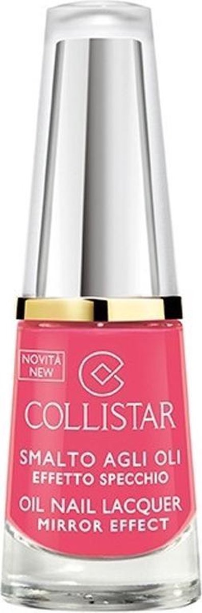 Collistar Öl-Nagellack Nr. 306 Rose Geranium – Mit Spiegeleffekt, Pflegend Durch Argan- & Jojobaöl, 6 Ml