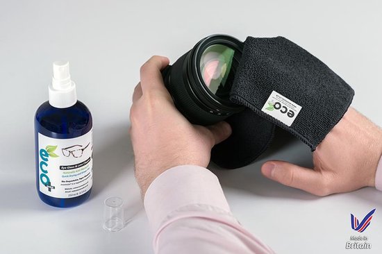 Ecomoist Eyeglass and Lens Cleaner (250ml) - Nettoyant 100% naturel pour  lentilles