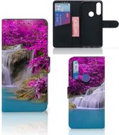 Wallet Bookcase Alcatel 1S 2020 Telefoonhoesje Waterval