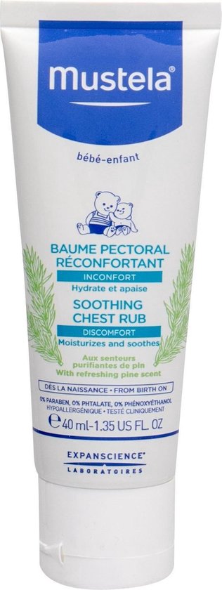 baume pectoral reconfortant mustela