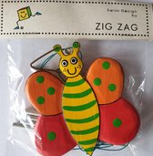 Zig Zag windmobiel klein vlinder