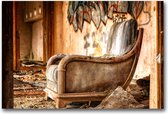 MN Collections - Schilderij - Urbex Photography. - Multicolor - 75 X 50 Cm