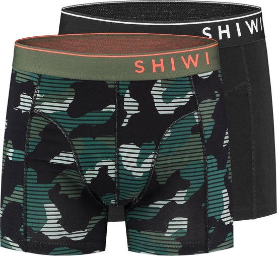 Shiwi Men boxershort Camouflage - zwart - l | bol.com