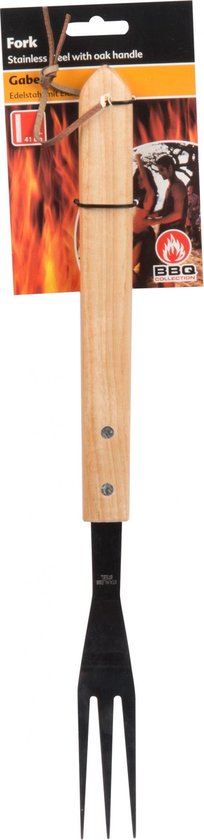 Bbq Collection - Barbecue Vork - Luxe Eikenhout
