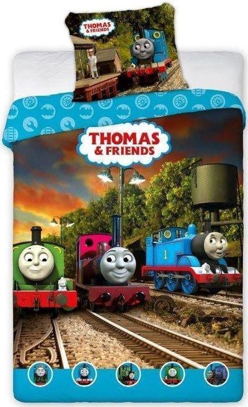 trog Verloren hart deken Thomas De Trein Dekbedovertrek Thomas & Friends 140 X 200 Cm | bol.com