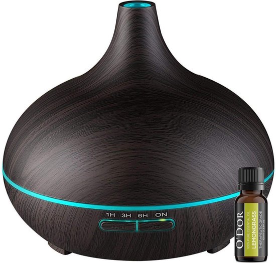 O'dor® Aroma Diffuser met Lemongrass Etherische Olie