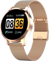 SAMMIT® Smartwatch - Smartwatch Dames - Smartwatch Dames Rose Goud