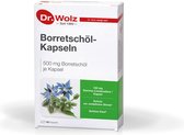 Dr. Wolz supplement voor een mooie huid - Borretscholkapseln - Vegan Borage oliecapsules - Acne - Psoriasis