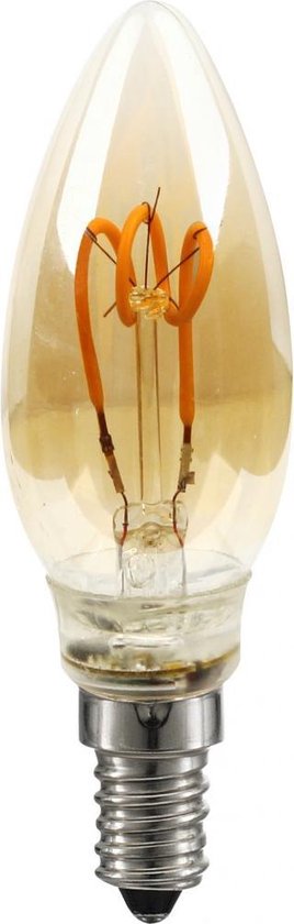 Ampoule Flamme De Chandelle Led Filament Non Réglable 4W E14