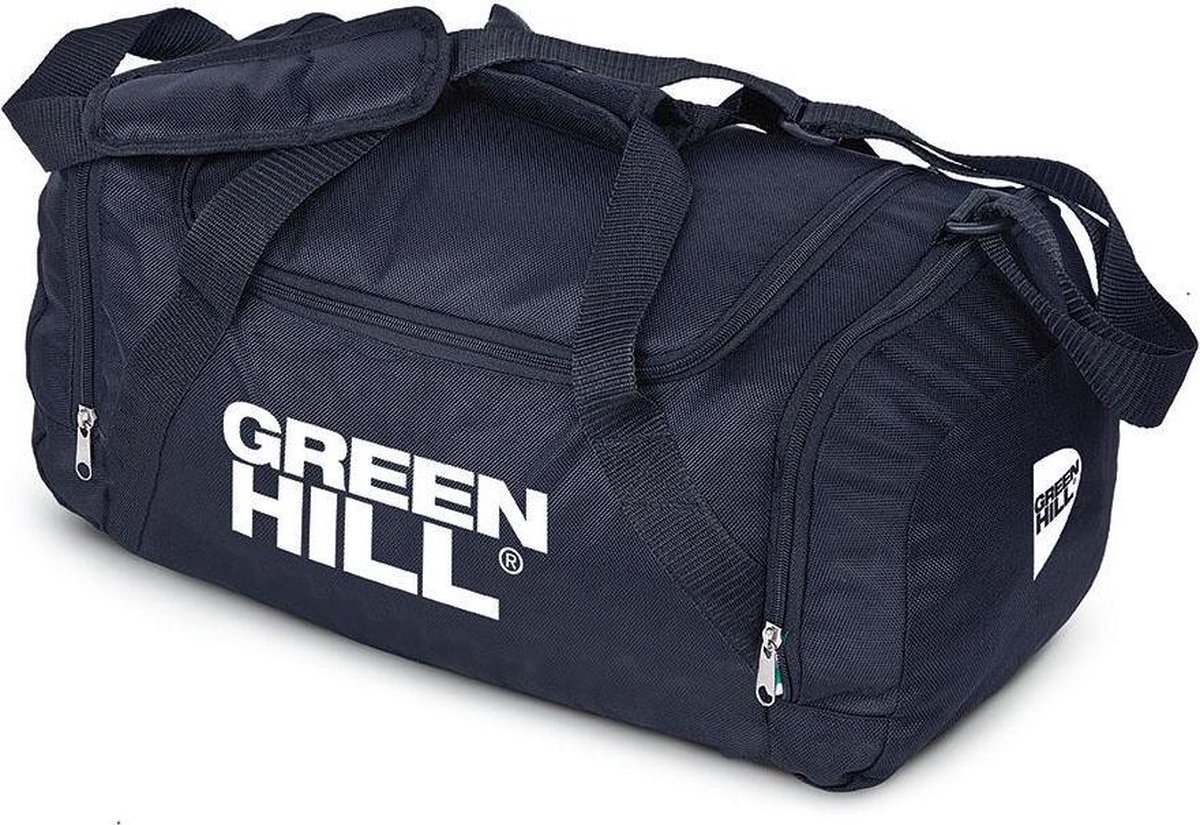 Green Hill Sporttas in verschillende maten - GroenZwart - M