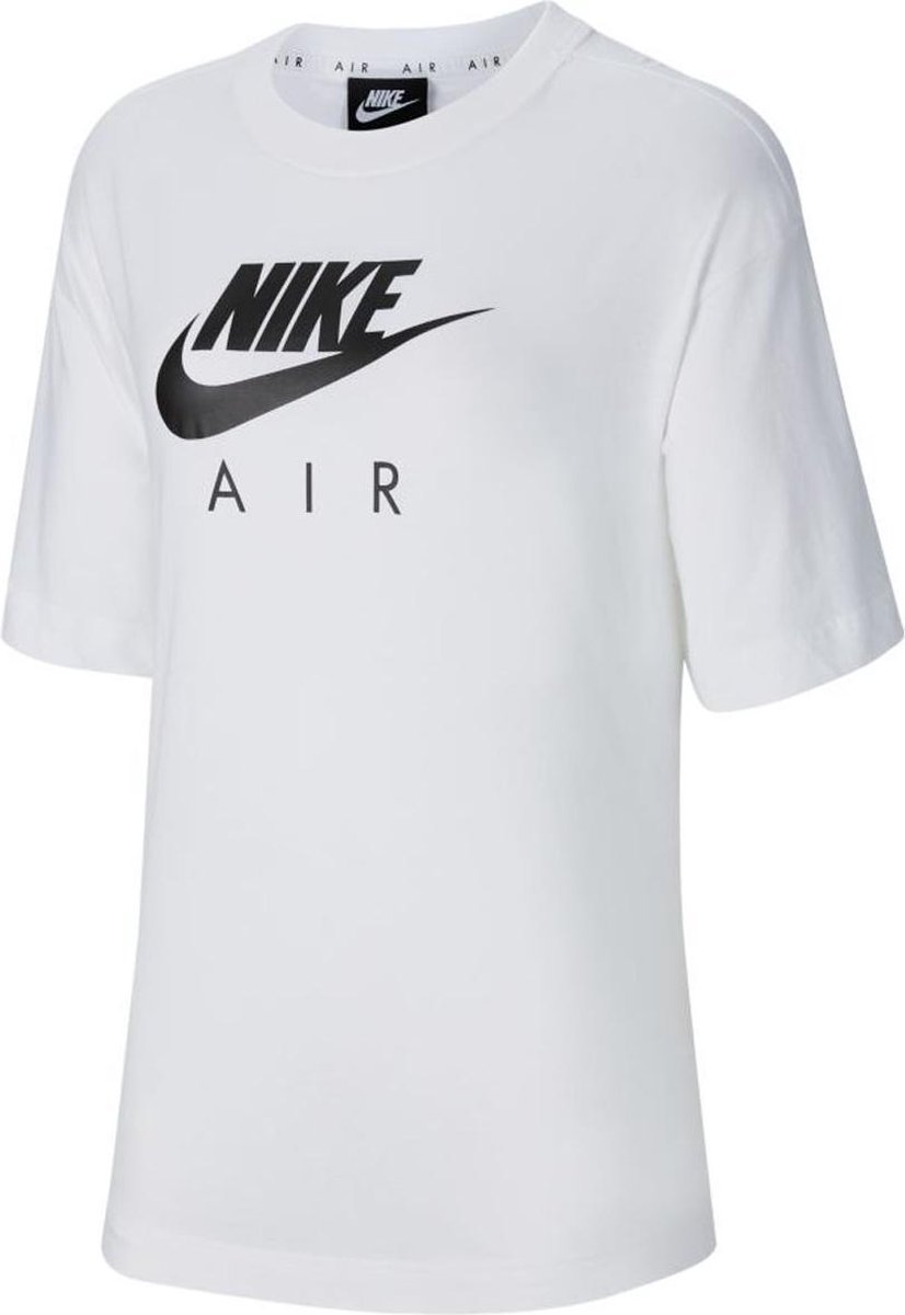 spectrum Worden val Nike Air shirt dames wit/zwart | bol.com