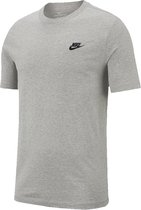 Nike de sport Nike Nsw Club Tee pour Homme - Gris Dk Chiné / (Noir) - Taille S