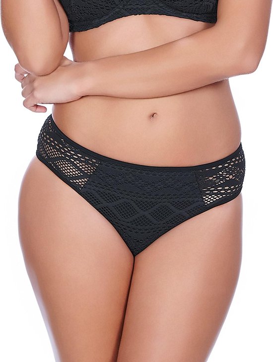 Freya - Bas De Bikini Hipster Sundance Femme - Taille Basse, Détails Crochet, Côtés Transparents
