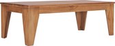 Salontafel  Massief hout-  koffietafel (Incl LW 3D Klok) coffee table woonkamertafel