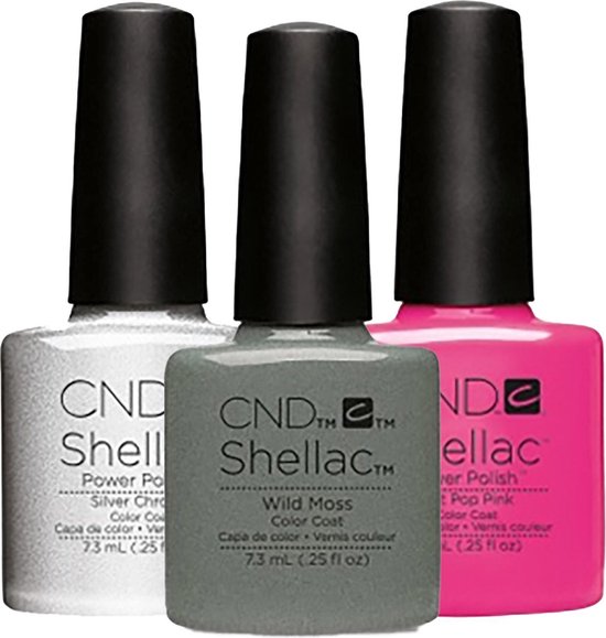 CND - Colour - Shellac - Gellak - Hot Chilis - 7,3 ml | bol.com