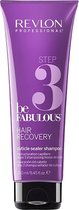 Revlon Professional - Regenerating Shampoo For Damaged Hair Be Fabulous Hair Recovery (Cuticle Sealer Shapooo) 250 ml - 250ml