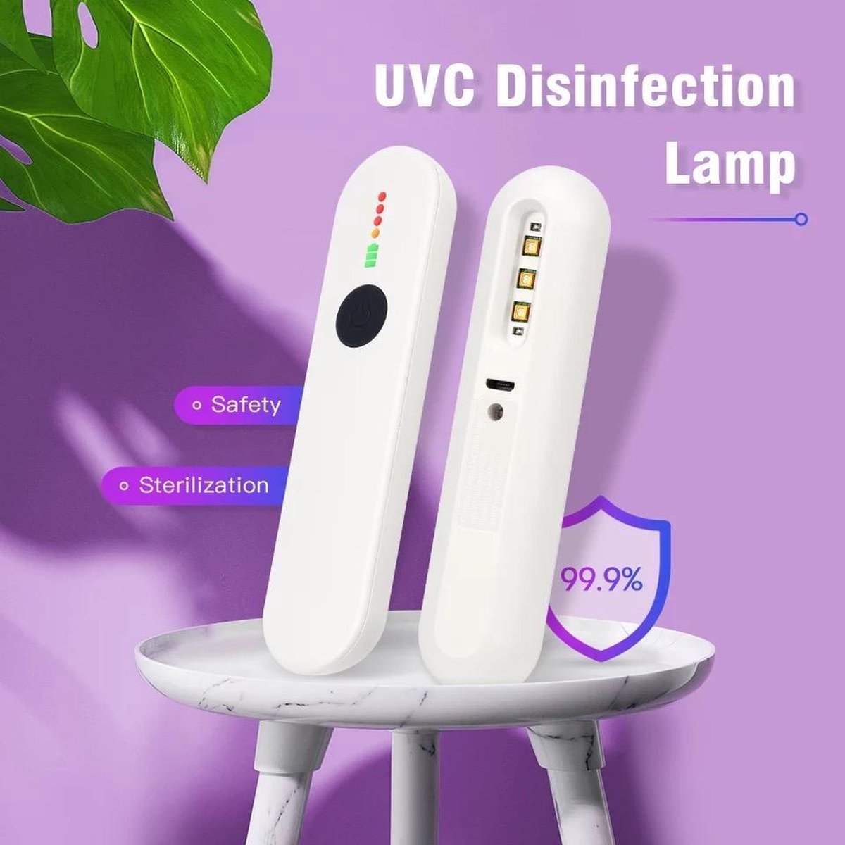 Desinfecterende UV C lamp - Desinfecteren uv - UV C desinfectielamp - UV C Sterilisatie lamp - UVC ontsmetting - UV C Sterilisator - Desinfectie lamp - Desinfecterend - Bacteriën en virussen - UV C lamp - Desinfectielamp - Huisstofmijt - UV C