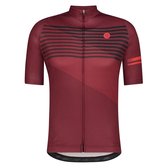 AGU Striped Fietsshirt Essential Heren - Rood - M