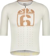 AGU High Summer Fietsshirt Six6 Heren Fietsshirt - Maat S - Wit