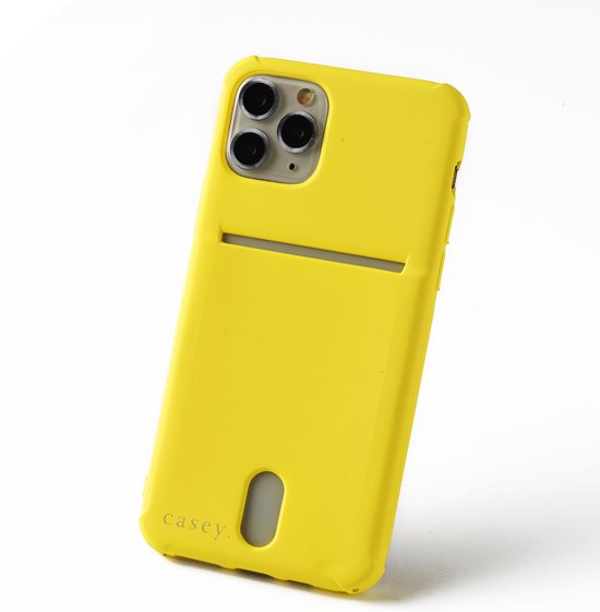 diepvries willekeurig Opschudding Apple iPhone 7 of 8 plus silicone hoesje geel | bol.com