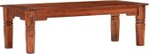 Salontafel  Massief hout-  koffietafel (Incl LW 3D Klok) coffee table woonkamertafel