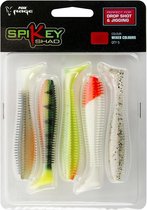 Fox Rage Spikey - Shads - Mixed Colours - 6cm - Geel