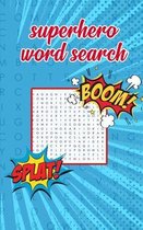 Superhero Word Search