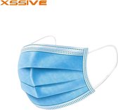 Xssive Mondmasker per 10 stuks in doos -  3 laags - Niet Medisch
