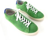 Giorno Italia Casual Schoenen 70% Korting Heren Suede Green Flash/Royal Maat 44 Sneakers